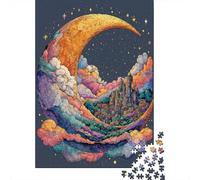 Puzzle 1000 Piezas Fantasy Luna Città Rompecabezas 70x50cm/1000pcs Regalos para Adultos Y Niños DIY Creative Intelectual Desafío