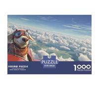 Puzzle 1000 Piezas Festín De Animales para Adultos - Puzzles 1000 Piezas con Gran Variedad De Formas, Un Auténtico Reto para La Mente 38x26cm/1000pcs