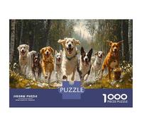 Puzzle 1000 Piezas Festín De Animales para Adultos - Puzzles 1000 Piezas con Gran Variedad De Formas, Un Auténtico Reto para La Mente 52x38cm/1000pcs