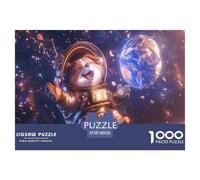 Puzzle 1000 Piezas Festín De Animales para Adultos - Puzzles 1000 Piezas con Gran Variedad De Formas, Un Auténtico Reto para La Mente 38x26cm/1000pcs