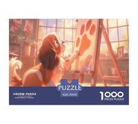 Puzzle 1000 Piezas Festín De Animales para Adultos - Puzzles 1000 Piezas con Gran Variedad De Formas, Un Auténtico Reto para La Mente 70x50cm/1000pcs