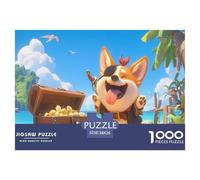 Puzzle 1000 Piezas Festín De Animales para Adultos - Puzzles 1000 Piezas con Gran Variedad De Formas, Un Auténtico Reto para La Mente 38x26cm/1000pcs