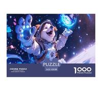 Puzzle 1000 Piezas Festín De Animales para Adultos - Puzzles 1000 Piezas con Gran Variedad De Formas, Un Auténtico Reto para La Mente 52x38cm/1000pcs