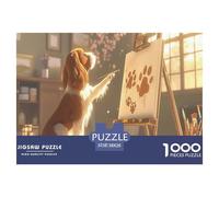 Puzzle 1000 Piezas Festín De Animales para Adultos - Puzzles 1000 Piezas con Gran Variedad De Formas, Un Auténtico Reto para La Mente 38x26cm/1000pcs