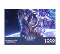 Puzzle 1000 Piezas Festín De Animales para Adultos - Puzzles 1000 Piezas con Gran Variedad De Formas, Un Auténtico Reto para La Mente 38x26cm/1000pcs