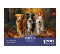 Puzzle 1000 Piezas Festín De Animales para Adultos - Puzzles 1000 Piezas con Gran Variedad De Formas, Un Auténtico Reto para La Mente 38x26cm/1000pcs