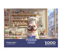 Puzzle 1000 Piezas Festín De Animales para Adultos - Puzzles 1000 Piezas con Gran Variedad De Formas, Un Auténtico Reto para La Mente 70x50cm/1000pcs