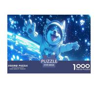 Puzzle 1000 Piezas Festín De Animales para Adultos - Puzzles 1000 Piezas con Gran Variedad De Formas, Un Auténtico Reto para La Mente 38x26cm/1000pcs