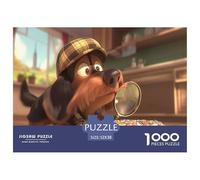 Puzzle 1000 Piezas Festín De Animales para Adultos - Puzzles 1000 Piezas con Gran Variedad De Formas, Un Auténtico Reto para La Mente 52x38cm/1000pcs