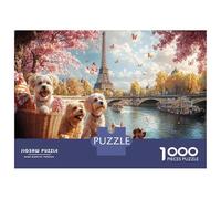 Puzzle 1000 Piezas Festín De Animales para Adultos - Puzzles 1000 Piezas con Gran Variedad De Formas, Un Auténtico Reto para La Mente 70x50cm/1000pcs
