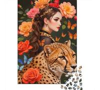 Puzzle 1000 Piezas Fiori Regina Fantasia Rompecabezas 70x50cm/1000pcs Regalos para Adultos Y Niños Cartón 100% Reciclado Creative Intelectual Desafío