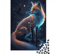 Puzzle 1000 Piezas Fox Sotto le Stelle Rompecabezas 70x50cm/1000pcs Regalos para Adultos Y Niños Cartón 100% Reciclado Descompresión