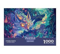 Puzzle 1000 Piezas FoxJuego Educativo Entretenimento Multicolor Fantastic Animals Juego Familiar Regalo para Adultos Y Niños Mayores 70x50cm/1000pcs