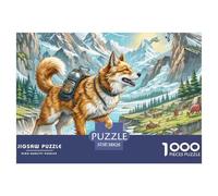 Puzzle 1000 Piezas FoxTerrier, Desafío, Juguete Entretenimento Multicolor Pet perroJuego Familiar Regalo Clásicos para Adultos Y Niños A Partir De 12 Años Puzzle 38x26cm/1000pcs