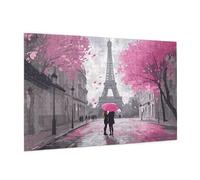 Puzzle 1000 Piezas Francia Puzzle Torre Eiffel Rompecabezas DIY con Caja de Regalo,Pasatiempo Creativo,Regalos Originales para Mujer,Juego Familiar Actividades, Wall Decoration 75 x 50 cm -231Y