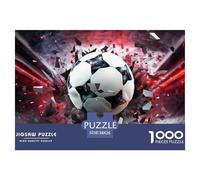 Puzzle 1000 Piezas FútbolJuego Educativo Pasatiempo Creativo Sports Regalo, Diversión para Adultos Y Niños 38x26cm/1000pcs