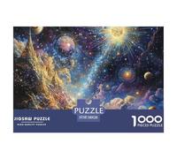 Puzzle 1000 Piezas Galaxia cósmicaJuego Educativo Entretenimento Multicolor PlanetaJuego Familiar Regalo para Adultos Y Niños Mayores 38x26cm/1000pcs