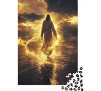 Puzzle 1000 Piezas Gesù cammina sull'acqua Rompecabezas 52x38cm/1000pcs Regalos para Adultos Y Niños DIY Creative Intelectual Desafío