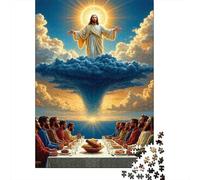 Puzzle 1000 Piezas Gesù Cristo Ascendente Rompecabezas 70x50cm/1000pcs Regalos para Adultos Y Niños DIY Juegos Únicos De Desafío