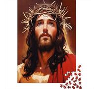 Puzzle 1000 Piezas Gesù Cristo Corona Rompecabezas 38x26cm/1000pcs Regalos para Adultos Y Niños DIY Creative Intelectual Desafío