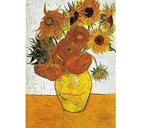 Puzzle 1000 Piezas, Girasoles de Vincent Van Gogh, 70 x 50 cm, Puzzle de 1000 Piezas para Adultos, Juguete Educativo Puzzle, Puzzles Van Gogh para Adultos y Niños