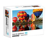 Puzzle 1000 piezas globos aerostáticos, rompecabezas clásico para adultos 70 x 50 cm Hot Air Balloon, jigsaw puzzle a partir de 14 años, juego educativo, reto creativo, paisaje decorativo, aficiones