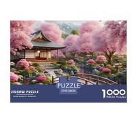 Puzzle 1000 Piezas Gran Paisaje arquitectónico Rompecabezas 38x26cm/1000pcs Regalos para Adultos Y Niños Cartón 100% Reciclado Juegos Únicos De Desafío