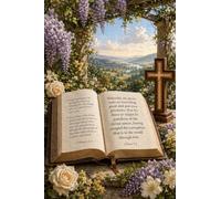 Puzzle 1000 Piezas Grandes y Preciosas promesas Biblia y Flores Madera