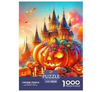 Puzzle 1000 Piezas Halloween Rompecabezas 38x26cm/1000pcs Regalos para Adultos Y Niños Cartón 100% Reciclado Juegos Únicos De Desafío