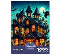 Puzzle 1000 Piezas Halloween Rompecabezas 38x26cm/1000pcs Regalos para Adultos Y Niños Cartón 100% Reciclado Creative Intelectual Desafío
