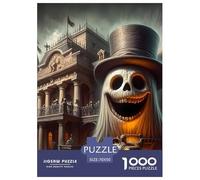 Puzzle 1000 Piezas Halloween Rompecabezas 70x50cm/1000pcs Regalos para Adultos Y Niños Cartón 100% Reciclado Creative Intelectual Desafío