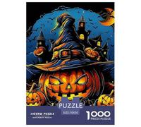 Puzzle 1000 Piezas Halloween Rompecabezas 70x50cm/1000pcs Regalos para Adultos Y Niños Cartón 100% Reciclado Juegos Únicos De Desafío