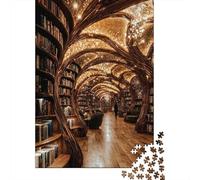 Puzzle 1000 Piezas Interni Della Biblioteca di Fantasia Rompecabezas 52x38cm/1000pcs Regalos para Adultos Y Niños DIY Descompresión