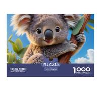 Puzzle 1000 Piezas Koala en Rama, Alta dificultad, Adultos