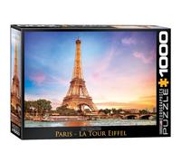EuroGraphics- Paris Eiffel Tower Puzzle (1000-Piece) Eiffelturm Rompecabezas, Multicolor, 1000 (6000-0765)