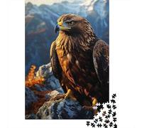 Puzzle 1000 Piezas L'aquila dorata Rompecabezas 70x50cm/1000pcs Regalos para Adultos Y Niños Cartón 100% Reciclado Creative Intelectual Desafío
