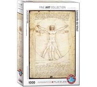Puzzle 1000 Piezas - Leonardo da Vinci: El Hombre de Vitruvio - 05098 de Euro Gráficos