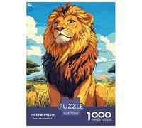 Puzzle 1000 Piezas Lion Juego Educativo Entretenimento Multicolor African Animals Regalo Creativo para La Relajación Clásicos para Adultos Y Niños A Partir De 12 Años 70x50cm/1000pcs