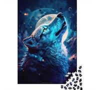 Puzzle 1000 Piezas Loul del Lobo azuling Rompecabezas 70x50cm/1000pcs Regalos para Adultos Y Niños DIY Creative Intelectual Desafío