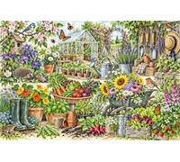 Puzzle 1000 Piezas Madera Enciclopedia ilustrada de la Vida del jardín
