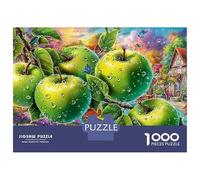 Puzzle 1000 Piezas Manzanas Verdes por Village Stream Rompecabezas 70x50cm/1000pcs Regalos para Adultos Y Niños DIY Creative Intelectual Desafío
