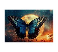 Puzzle 1000 Piezas Mariposa Puzzles Luna Medidas 75x50cm Rompecabezas para Adultos Entretenimiento Creativo, Divertido Clásico Rompecabezas Juguetes Educativos Decor Regalos Originales para Mujer D-54