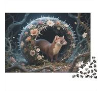 Puzzle 1000 Piezas Marta en Nido de Vidrio con Púas Rompecabezas De Madera HD para Adultos Y Niños - Entretenimiento Creativo Regalo 1000pcs (75x50cm)
