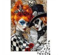 Puzzle 1000 Piezas Maschere di Carnevale Gotico Rompecabezas 52x38cm/1000pcs Regalos para Adultos Y Niños Cartón 100% Reciclado Descompresión