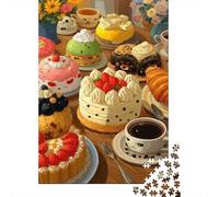 Puzzle 1000 Piezas Mesa de Postre Dulce Rompecabezas 70x50cm/1000pcs Regalos para Adultos Y Niños DIY Creative Intelectual Desafío