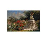 Puzzle 1000 Piezas, Mujer Puzzle 1000 Piezas Madera 50x75CM con Caja de Papel de Colores y Bolsa de Malla Portátil, Rompecabezas Clásico Flor para Primavera Decoracion Pared y Regalo Mujer LZPT-00435