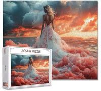 Puzzle 1000 Piezas Mujer Puzzle Imposible Rompecabezas Pieza de Madera Jigsaw Arte Una Gran Herramienta de MeditacióN Y Aliviador del EstréS Uegos de Rompecabezas para Toda La Familia 75x50cm K-2