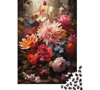 Puzzle 1000 Piezas Natura morta Floreale Art Rompecabezas 52x38cm/1000pcs Regalos para Adultos Y Niños Cartón 100% Reciclado Juegos Únicos De Desafío