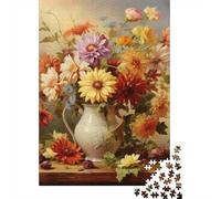 Puzzle 1000 Piezas Natura morta Floreale Rompecabezas 38x26cm/1000pcs Regalos para Adultos Y Niños DIY Creative Intelectual Desafío