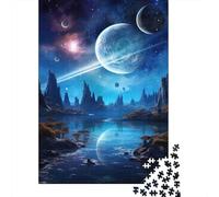 Puzzle 1000 Piezas Paisaje Extraterrestre de fantasía Rompecabezas 70x50cm/1000pcs Regalos para Adultos Y Niños DIY Creative Intelectual Desafío